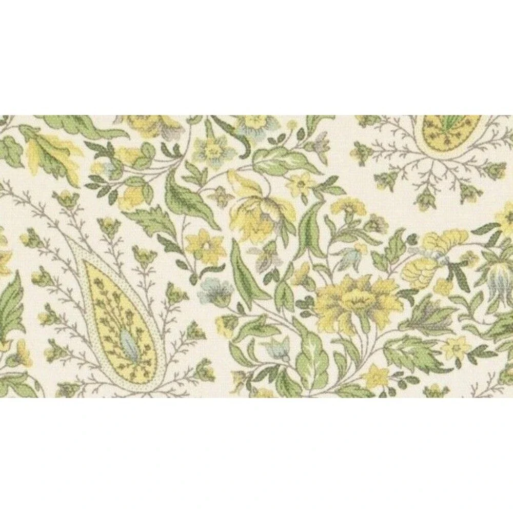 Waverly Paisley Verveine Spring Window Valance Rustic French Country 52x18